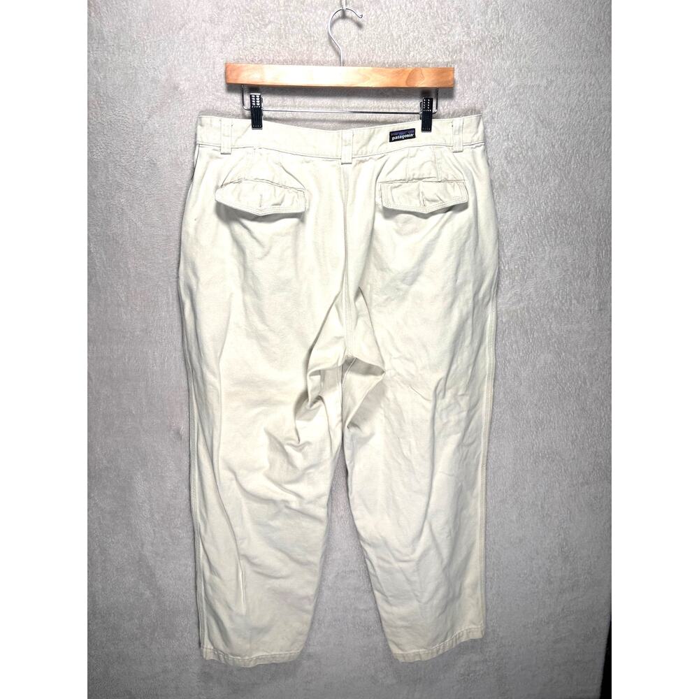 Patagonia Khaki Chino Pants Tan Beige Mens Size 38 100% Cotton - Picture 4 of 9